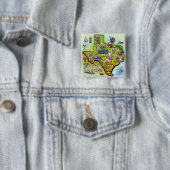 Texas Cartoon Map Button (Beispiel)