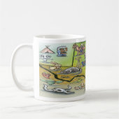 TEXAS Cartoon Map Kaffeetasse (Links)