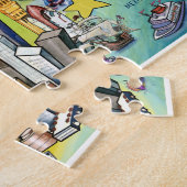 Texas Cartoon Map Puzzle (Seite)