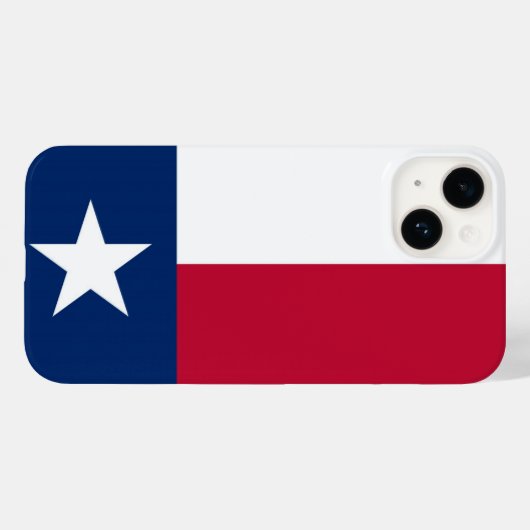 Texas Case-Mate iPhone Hülle (Rückseite (Horizontal))