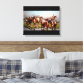 Texas Cattle Drive Leinwanddruck (Insitu (Schlafzimmer))