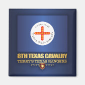 Texas Cavalry 8. Magnet (Vorne)