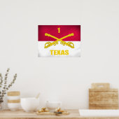 Texas Cavalry Poster (Küche)