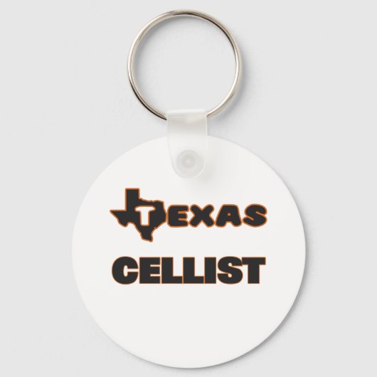 Texas Cellist Schlüsselanhänger (Vorderseite)