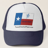 Texas-Charter-Flotten-Fernlastfahrer-Hut Truckerkappe (Vorderseite)