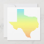 Texas Chill Fade Einladung (Vorderseite)