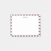 TEXAS Christliche Schrift Post-it Klebezettel (Vorderseite)