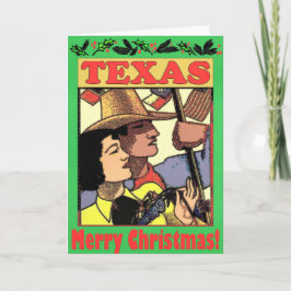 Texas Christmas Feiertagskarte