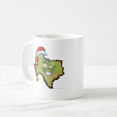 Texas Christmas Kaffeetasse (Vorderseite Links)