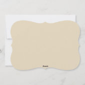 Texas Christmas Tree Card Feiertagskarte (Rückseite)