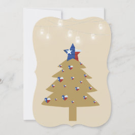 Texas Christmas Tree Card Feiertagskarte
