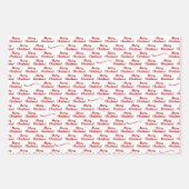 Texas Christmas Wreath Geschenkpapier Set (Vorderseite 2)