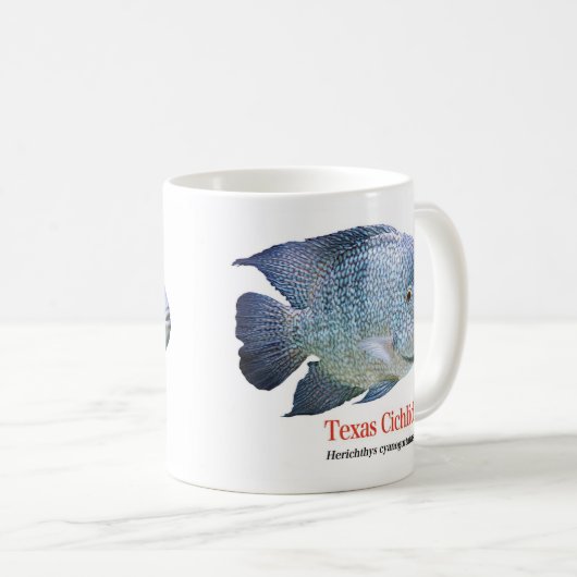 Texas Cichlid Kaffeetasse (VorderseiteRechts)