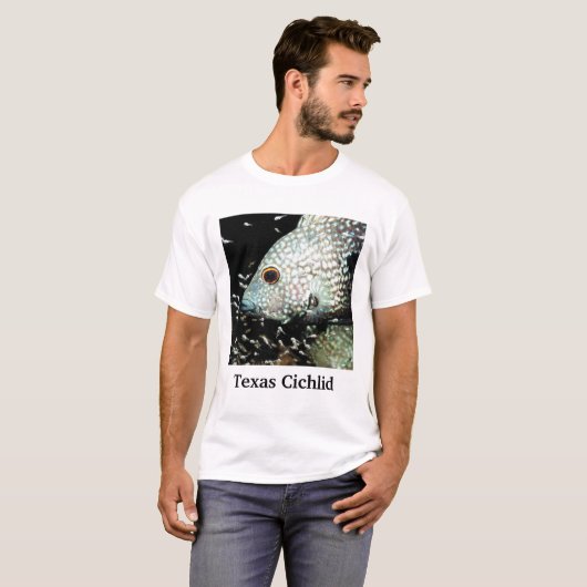 Texas Cichlid T-Shirt (Vorne ganz)