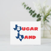 Texas Cities Sugar Land Postkarte (Stehend Vorderseite)