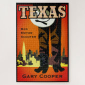 Texas City Cowboy Puzzle (Vertikal)