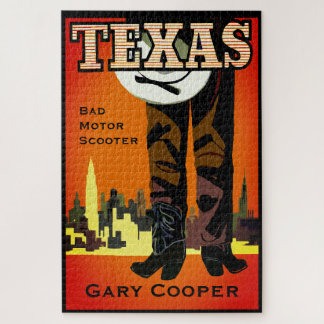 Texas City Cowboy Puzzle