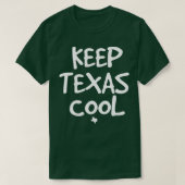 Texas Coole dunkle T-Shirts behalten (Design vorne)