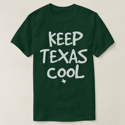 Texas Coole dunkle T-Shirts behalten (Design vorne)