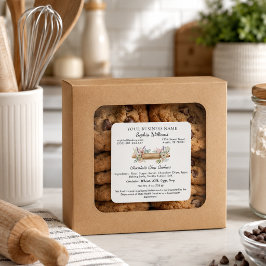 Texas Cottage Food Law Label Aufkleber