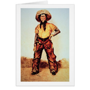 Texas-Cowboy, c.1890 (Öl auf Leinwand)
