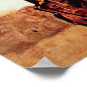 Texas Cowboy, c.1890 (Öl auf Leinwand) Poster (Ecke)