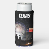 Texas Cowboy Can Cooler Selters Dosenkühler (Seltzer Rückseite)
