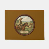 Texas Cowboy Kitchen Mat Fußmatte (Vorderseite)