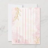 Texas Cowboy Pack  Mitteilungskarte (Rückseite)