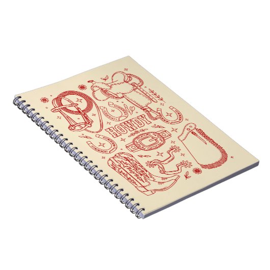 Texas Cowboy Pack Notizblock (Rechte Seite)