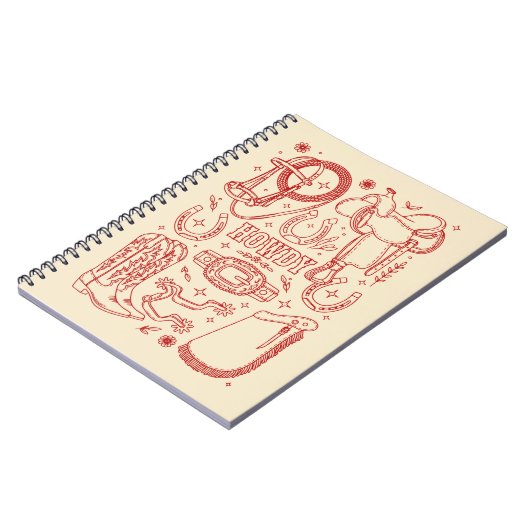 Texas Cowboy Pack Notizblock (Linke Seite)