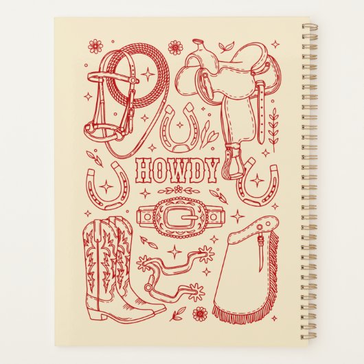 Texas Cowboy Pack Planer (Rückseite)