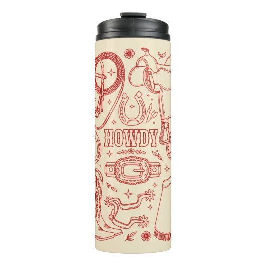 Texas Cowboy Pack Thermosbecher (Vorderseite)