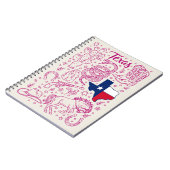 Texas Cowboy Pack Western Vibes Notizblock (Linke Seite)