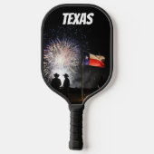 Texas Cowboy Pickleball Paddle (Rückseite)