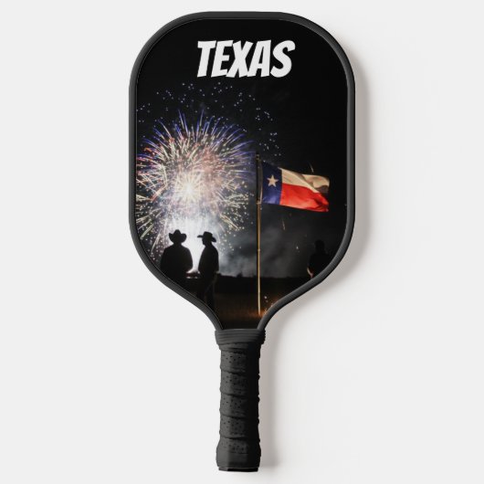 Texas Cowboy Pickleball Paddle (Rückseite)