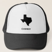 Texas Cowboy Truckerkappe (Vorderseite)