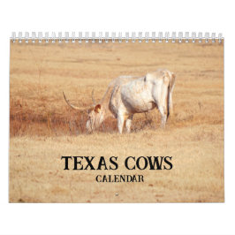 Texas Cows Fotokalender Kalender