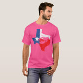 Texas Crawfish Crawdad Meeresfrüchte T-Shirt (Vorne ganz)