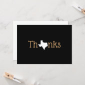 Texas Danke Blank Grußkarten Set Karte (Vorderseite/Rückseite Beispiel)