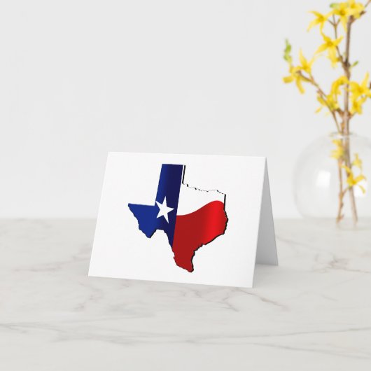 Texas Day Karte (Gelbe Blume)