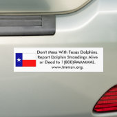 Texas-Delphine Autoaufkleber (Auf Auto)