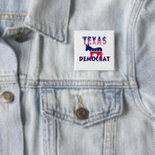 Texas Demokrat Button (Beispiel)
