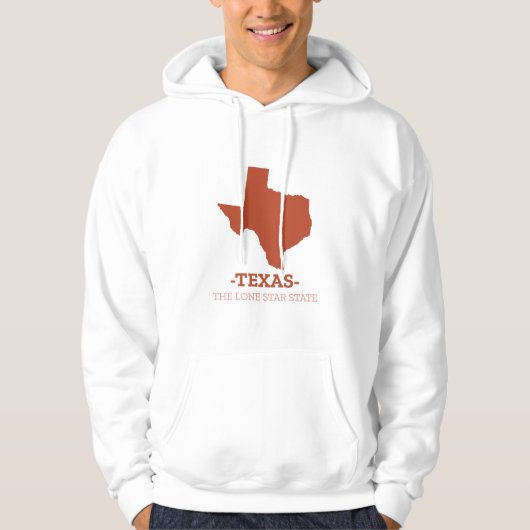 Texas - Der einstündige Staat Hoodie (Vorderseite)