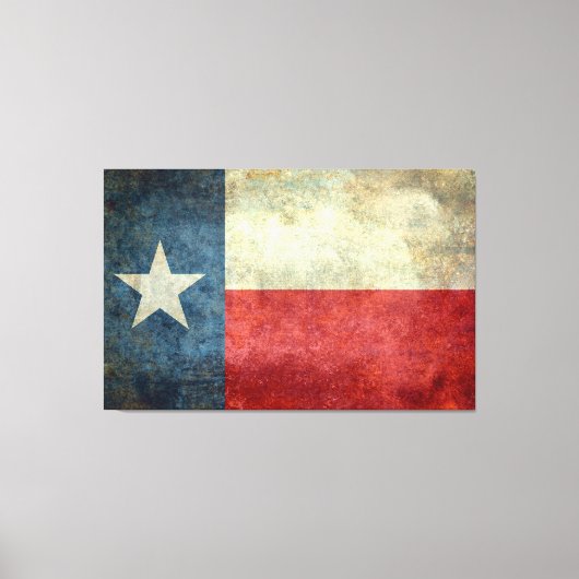 Texas - Der einstündige Staat Leinwanddruck (Vorderseite)