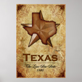 Texas - Der einstündige Staat Poster