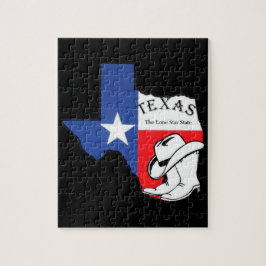 Texas, der einstündige Staat Puzzle