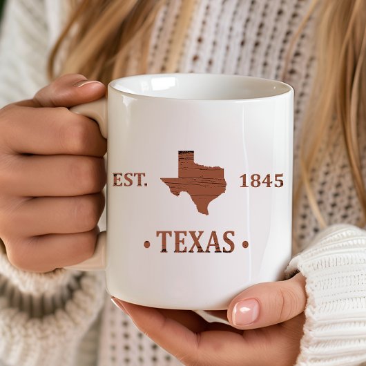 texas der einstündige Staat Tasse