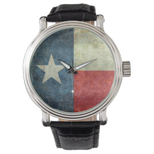Texas - der einzige Stern-Staat Armbanduhr