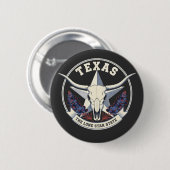 Texas: Der Lone Star Staat Button (Vorne & Hinten)
